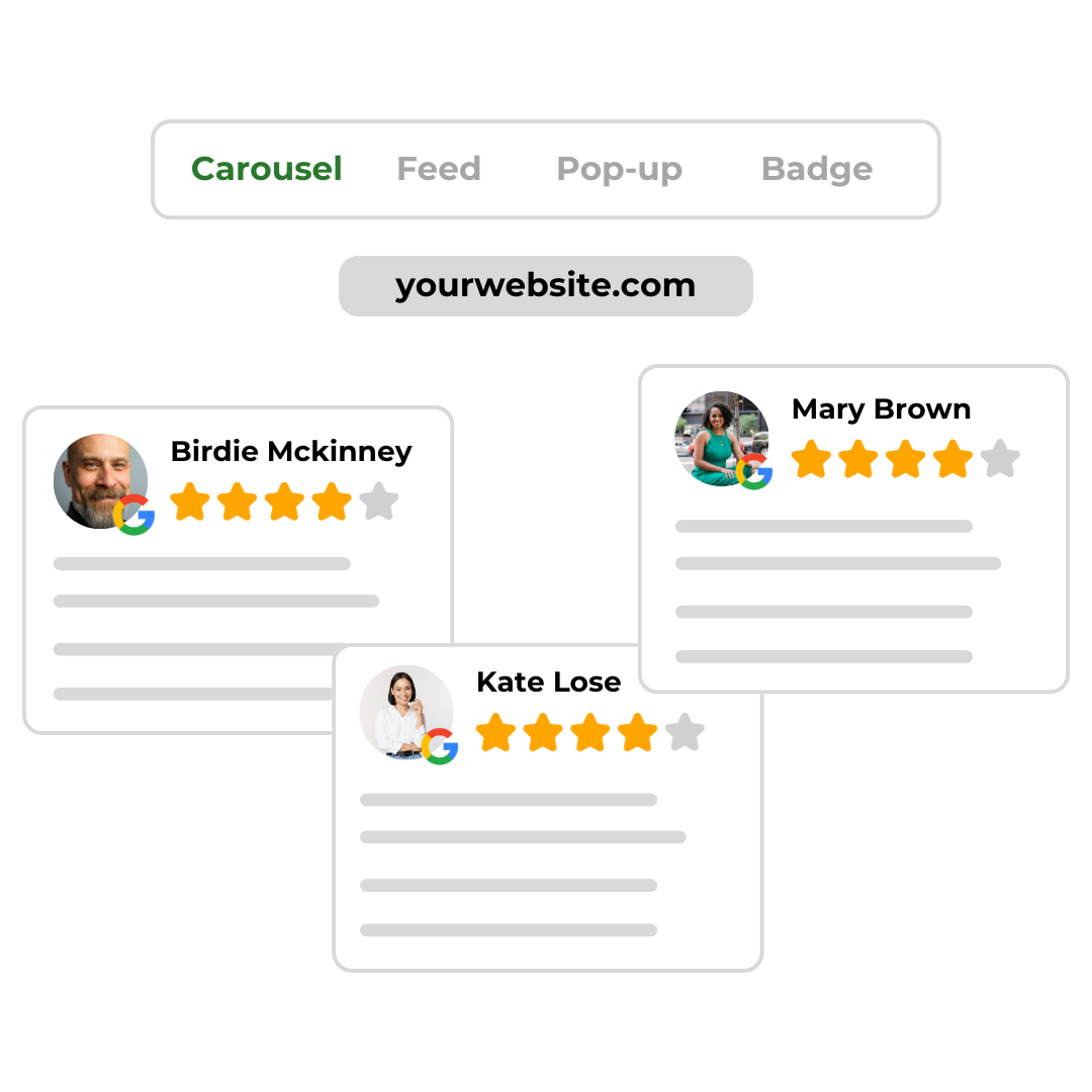 Review Website Widgets