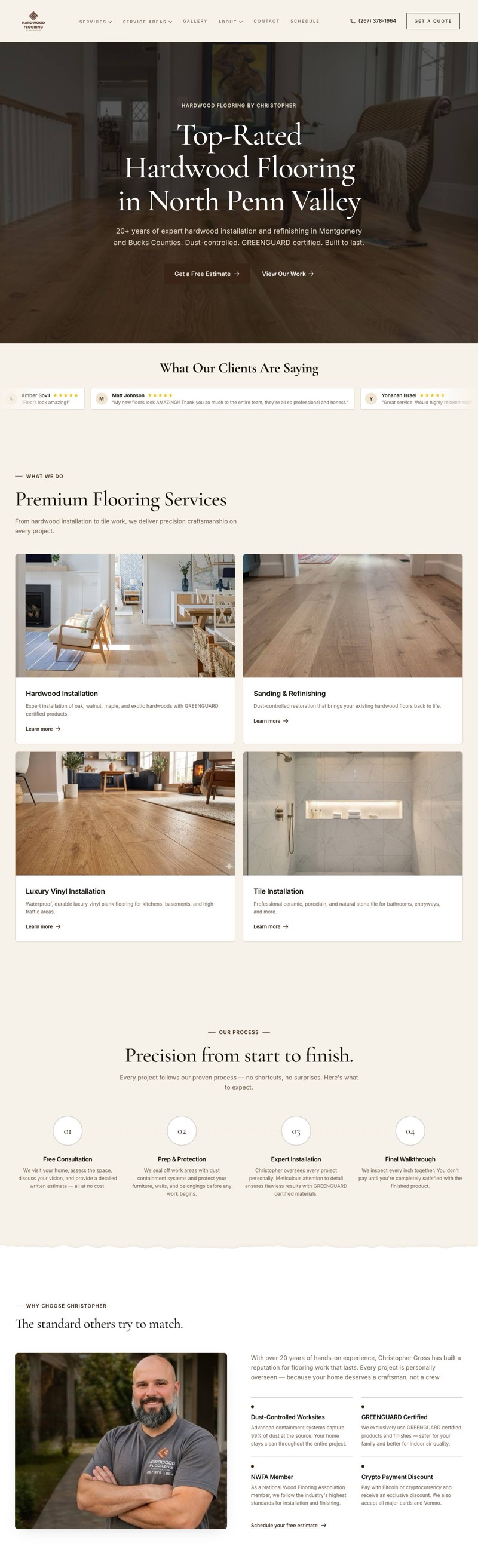 Floor Philly website